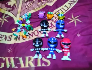 Figuras Power Rangers Burger King