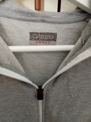 Felpa Kappa donna grigia