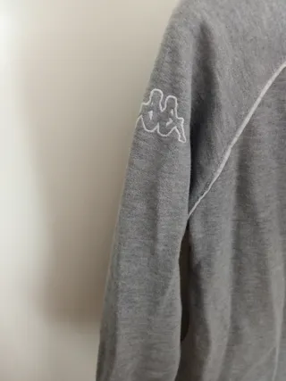 Felpa Kappa donna grigia