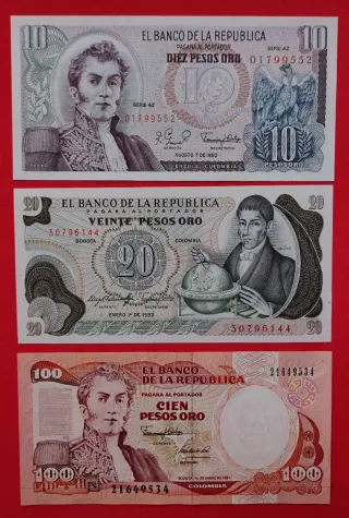 Lotto 10 Banconote Americane 1981-1995 Nuove