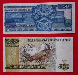 Lotto 10 Banconote Americane 1981-1995 Nuove