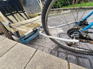 Remolque aluminio para niños