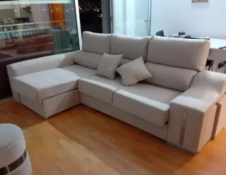 Sofá chaise longue fijo