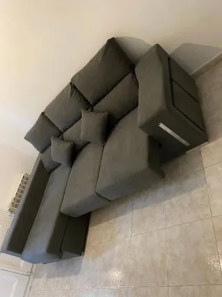 Sofá chaise longue fijo