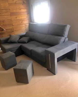 Sofá chaise longue fijo