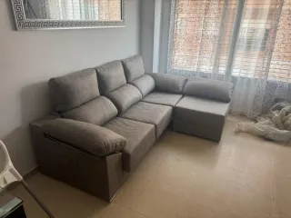 Sofá chaise longue fijo