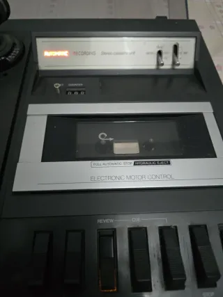 Giradischi Philips Nero/Argento