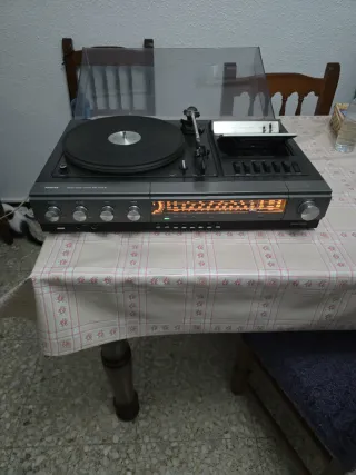 Giradischi Philips Nero/Argento