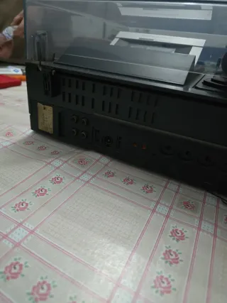 Giradischi Philips Nero/Argento