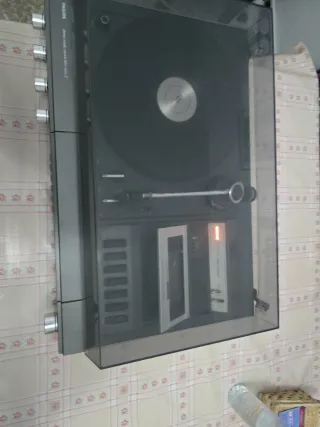 Giradischi Philips Nero/Argento