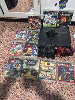 Lote PS4 Pro + PS3 + Mandos y Juegos