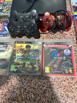 Lote PS4 Pro + PS3 + Mandos y Juegos