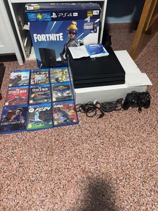 Lote PS4 Pro + PS3 + Mandos y Juegos