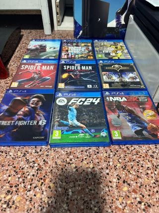 Lote PS4 Pro + PS3 + Mandos y Juegos