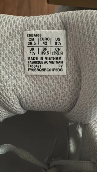 Asics Gel NYC grises/crema