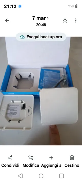 Termostato Meross Smart Wi-Fi MTS200