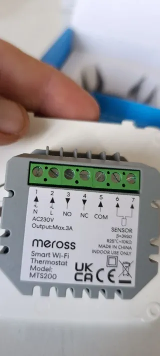 Termostato Meross Smart Wi-Fi MTS200