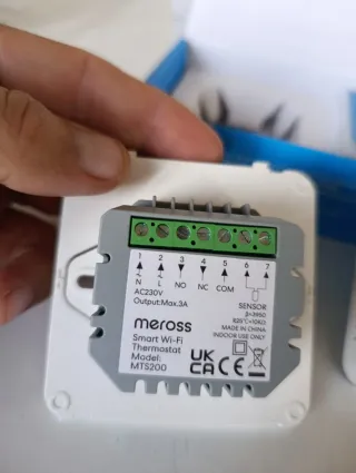 Termostato Meross Smart Wi-Fi MTS200