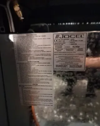 Estufa JOCEL gris