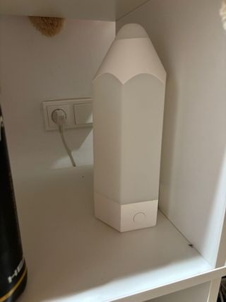 Lámpara LED Forma Lápiz Roja