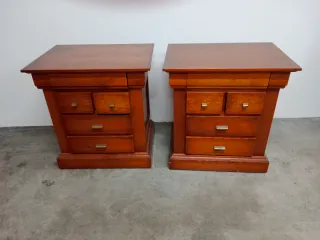 Cama 150 y mesitas de noche