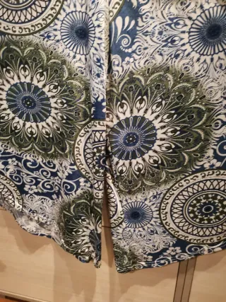 Vestito lungo fantasia tipo pantaloni nr 149