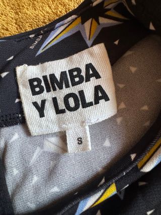 Vestido Bimba y Lola Estrellas Negro