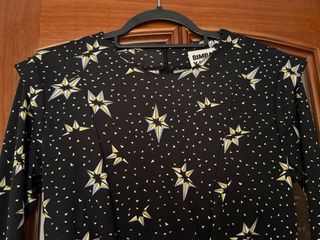 Vestido Bimba y Lola Estrellas Negro