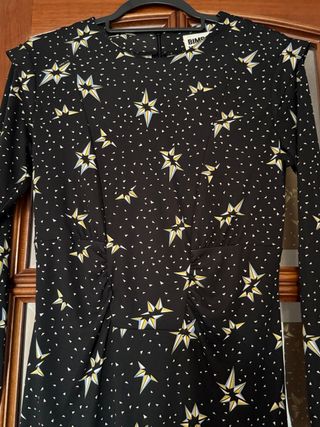 Vestido Bimba y Lola Estrellas Negro