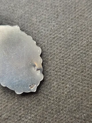 Medalla Plata de Ley Ovalada