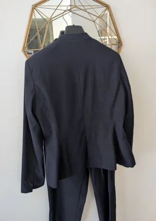 Traje cuadros Zara NUEVO - Talla 40