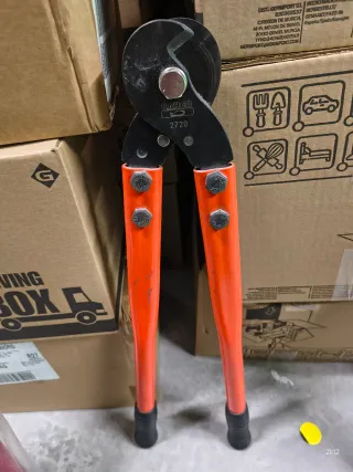 Cortacables acero cobre Bahco 2720