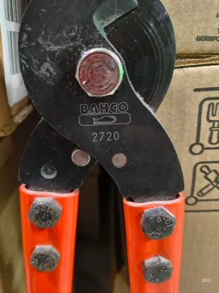 Cortacables acero cobre Bahco 2720
