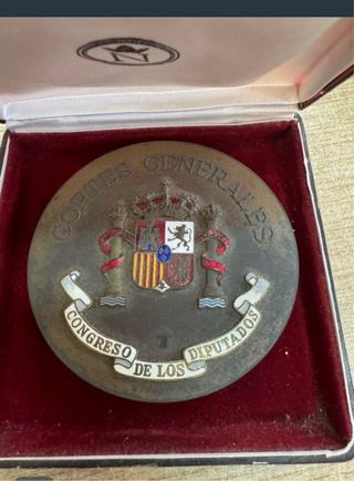 Medalla Constitución Española 1978 Bronce