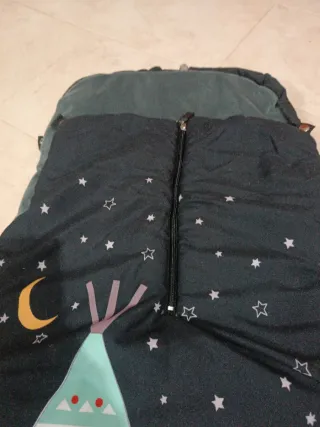 Funda Silla Bebé Invierno. Cremallera rota