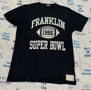 Camiseta Franklin Super Bowl 1986 Talla M