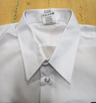 Camisa Velilla Manga Corta Talla M Blanca