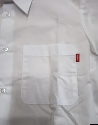 Camisa Velilla Manga Corta Talla M Blanca