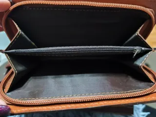 Portafoglio donna Rodeo marrone coccodrillo