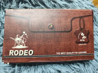 Portafoglio donna Rodeo marrone coccodrillo