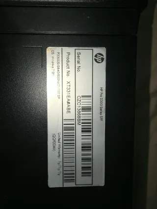 HP Pro 3300 SFF | 500GB | Win 10 Pro