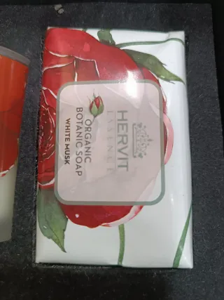 Candela e saponetta profumate