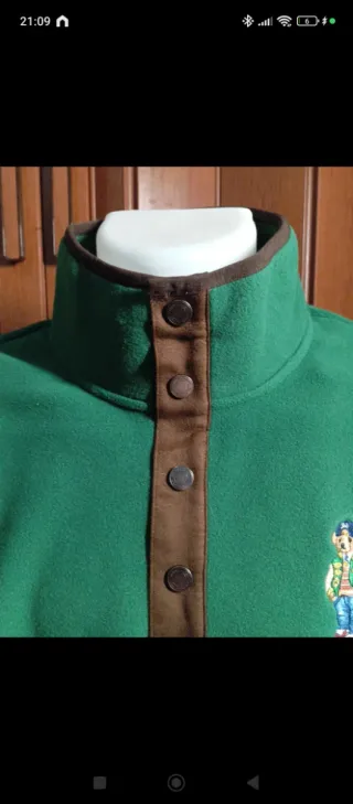 Sudadera Polo Ralph Lauren Verde Hombre