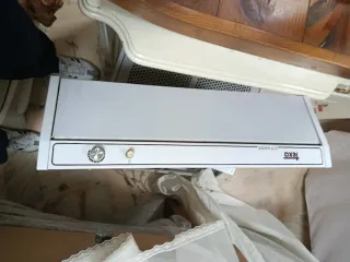 Campana extractora blanca