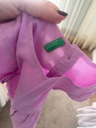 Blusa rosa Benetton T3/4