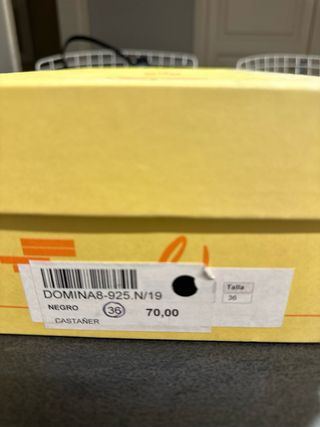 Alpargatas Castañer Mujer Talla 36 Negras