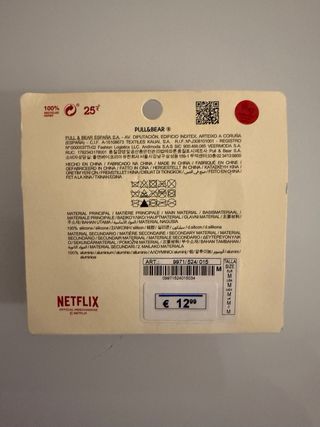 Porta Auricolari Stranger Things tema Natale muovo