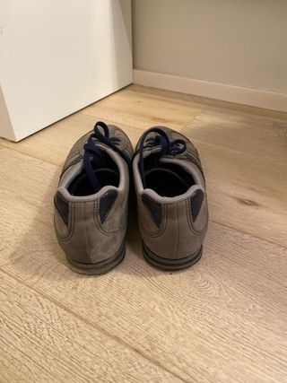 Zapatillas Munich grises y azules