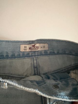 Shorts vaqueros Hollister bordados