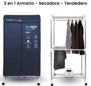 Secadora Ropa portátil Secamatic Máxima XXL 1200W